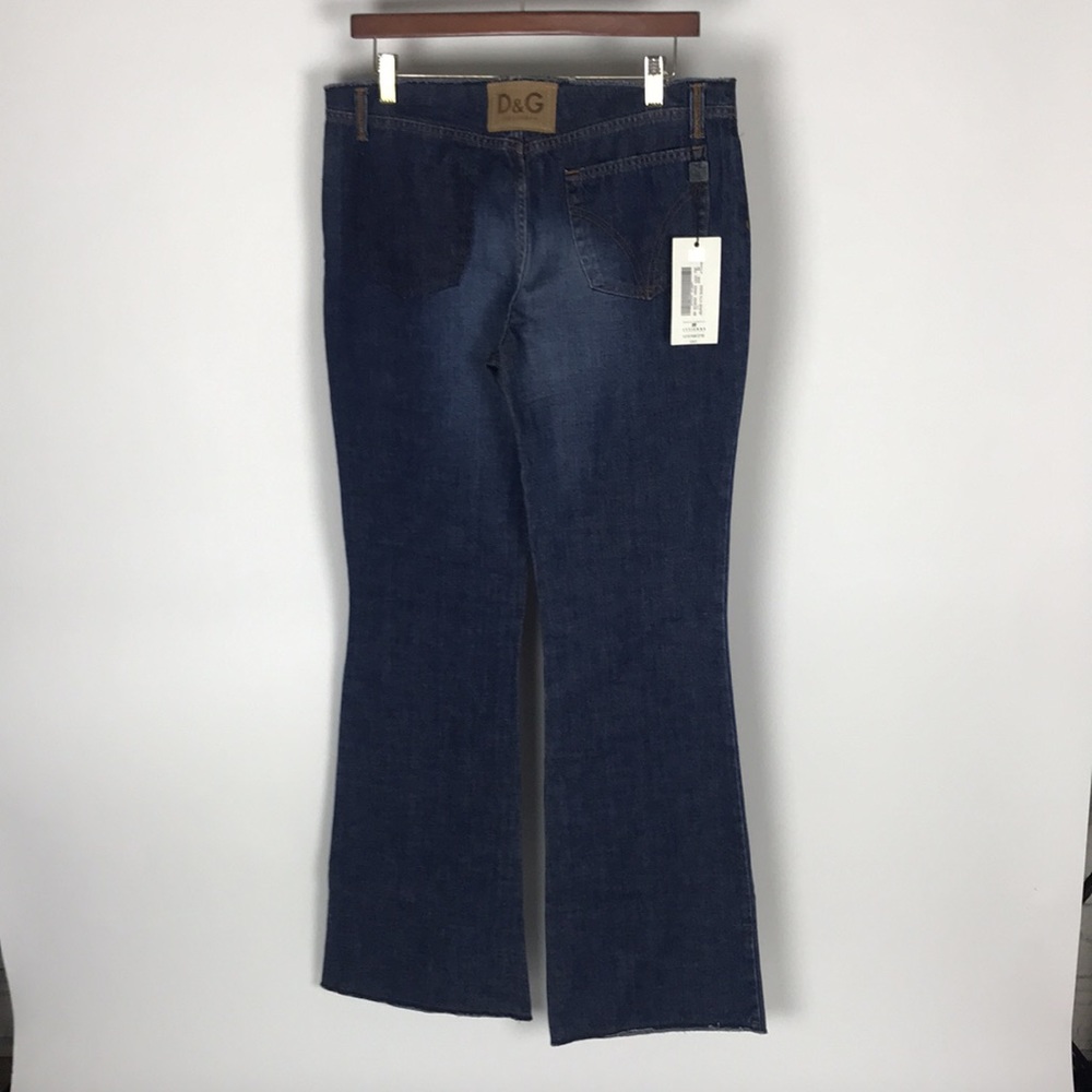 dolce gabbana jeans vita bass women’s boot cut jeans size 34